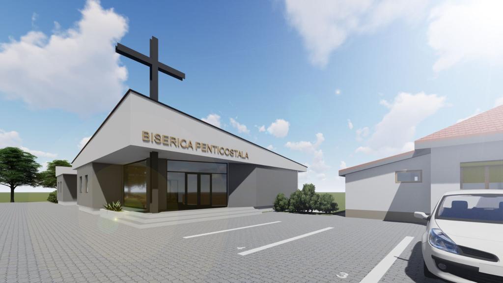 Fațada noii clădiri